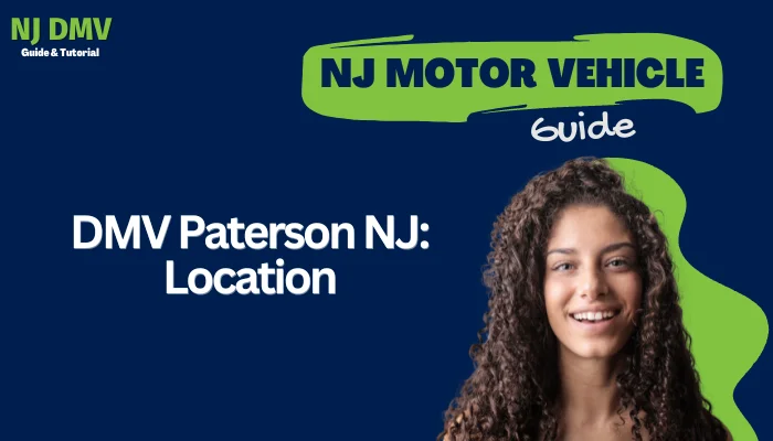 DMV Paterson NJ: Location