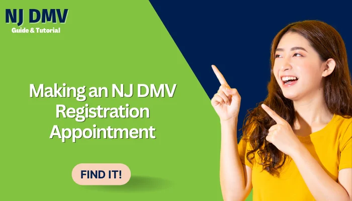 Making an NJ DMV Registration Appointment