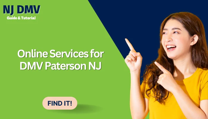 Online Services for DMV Paterson NJ