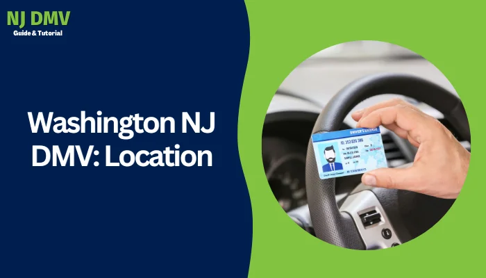 Washington NJ DMV: Location